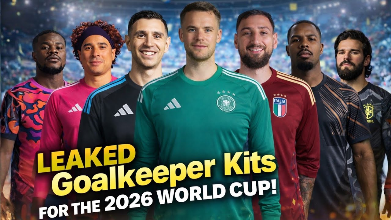 Leaked Goalkeepers Kit for Upcoming FIFA WORLDCUP 2026...🔥