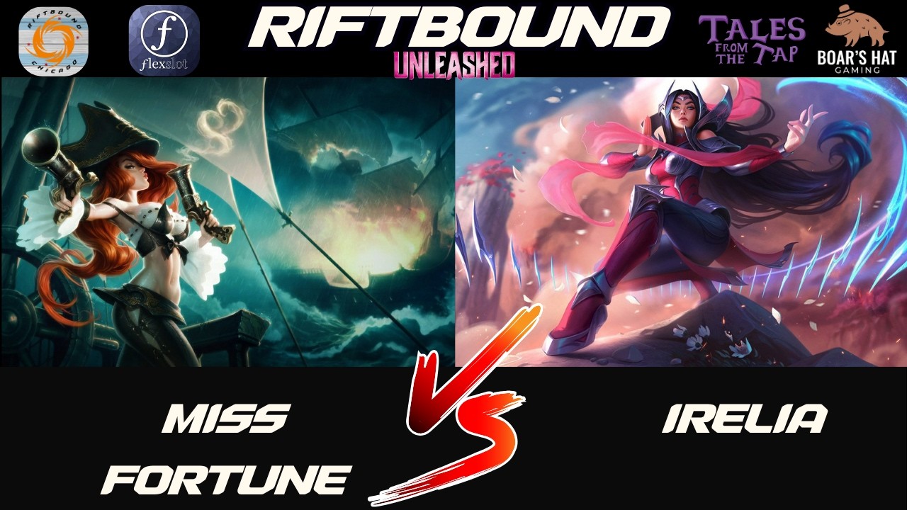 Miss fortune VS Irelia [Riftbound Gameplay]