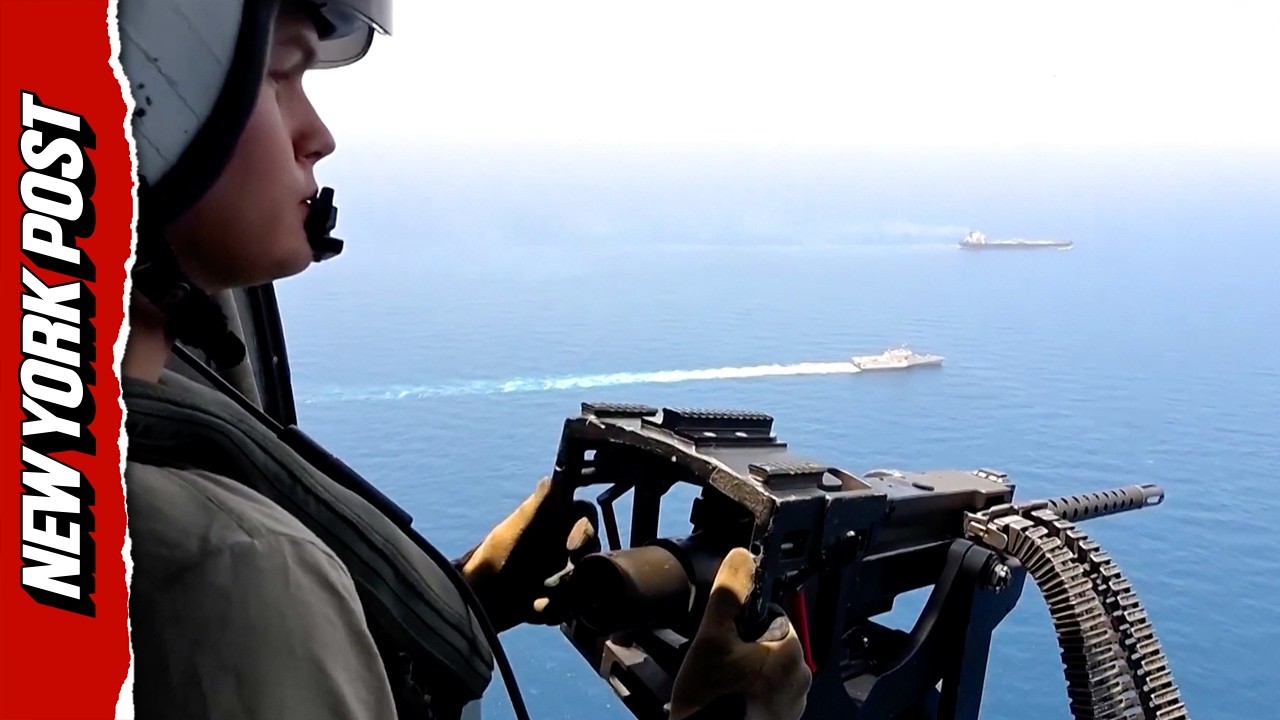 NEW FOOTAGE Released by US Military Appears to Show Forces Enforcing Naval Blockade