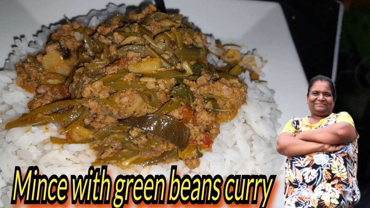 How I cook lamb mince curry with green beans. A new and delicious recipe you must try#durbancooking