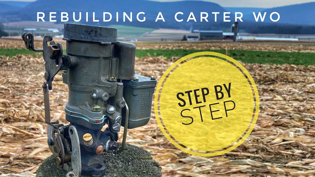 Rebuild Carter WO Cj2A carburetor