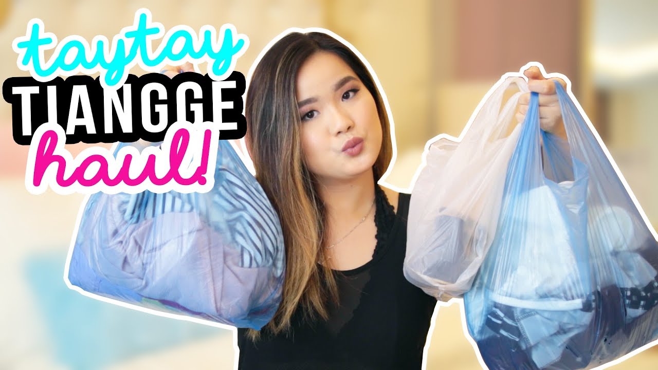TAYTAY TIANGGE TRY ON HAUL + GIVEAWAY!