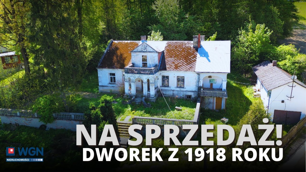 Dworek z 1918 roku położony w dolinie rzeki Bystrej nieopodal pięknego Nałęczowa. Na sprzedaż!