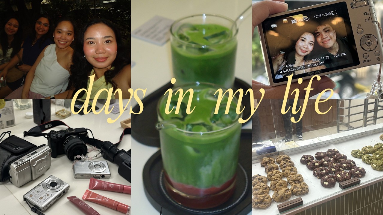 College diary | days in my life, salcedo makati dates, matcha, psysc sem starter