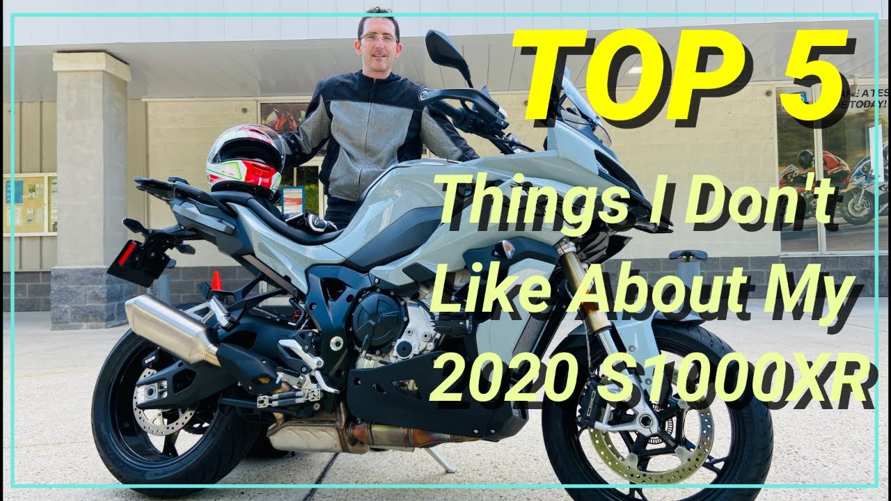 2020 BMW S1000XR - 5 Things I Don't Like About My Bike