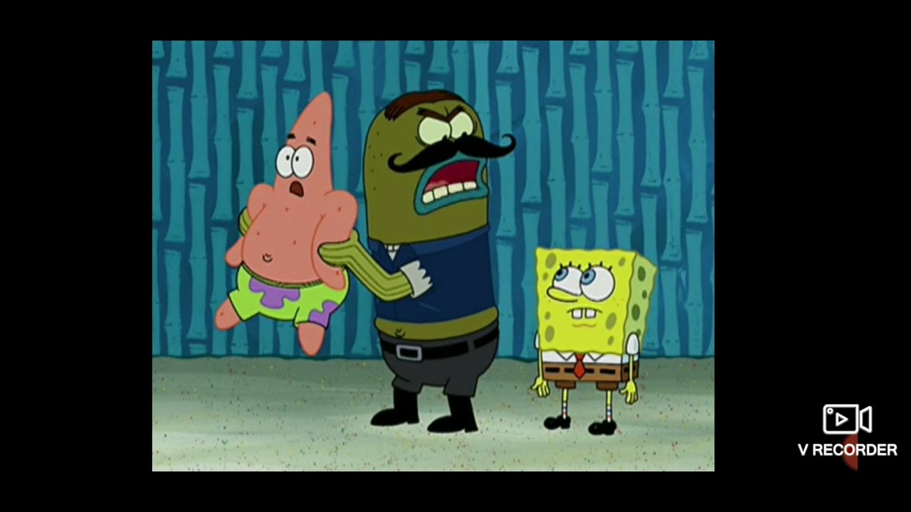 Spongebob verfolgt den W&uuml;rger