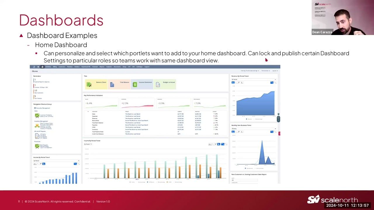 Introduction to NetSuite Dashboards