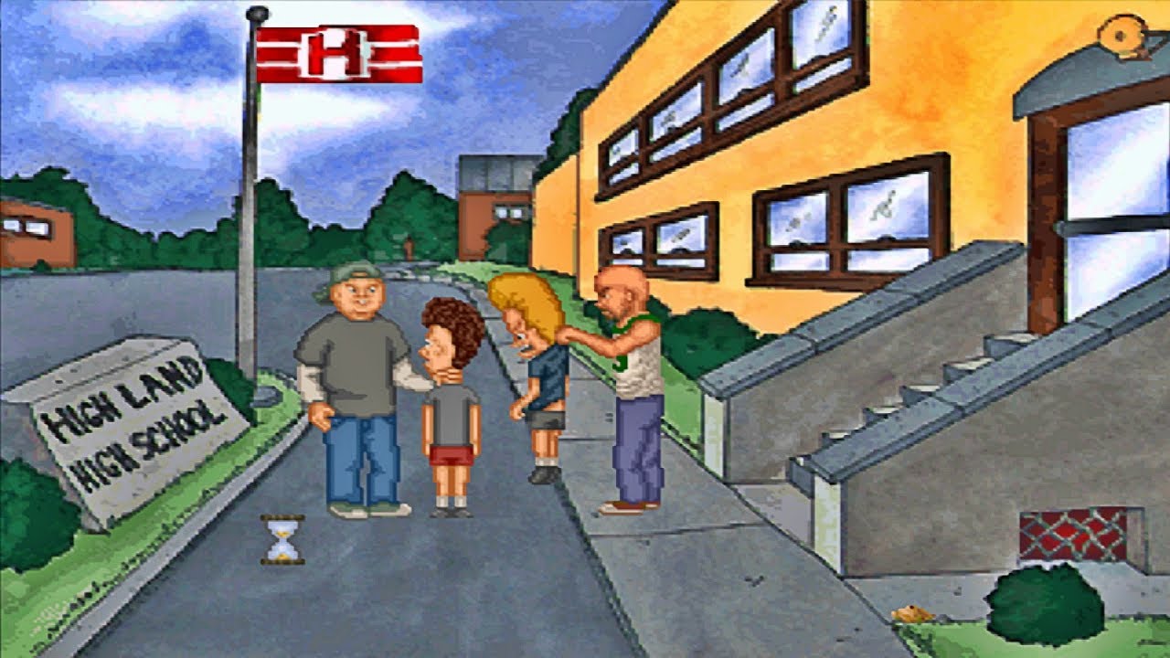 ビーバス&バットヘッド ヴァーチャル・アホ症候群 PS1 プレイ # 1