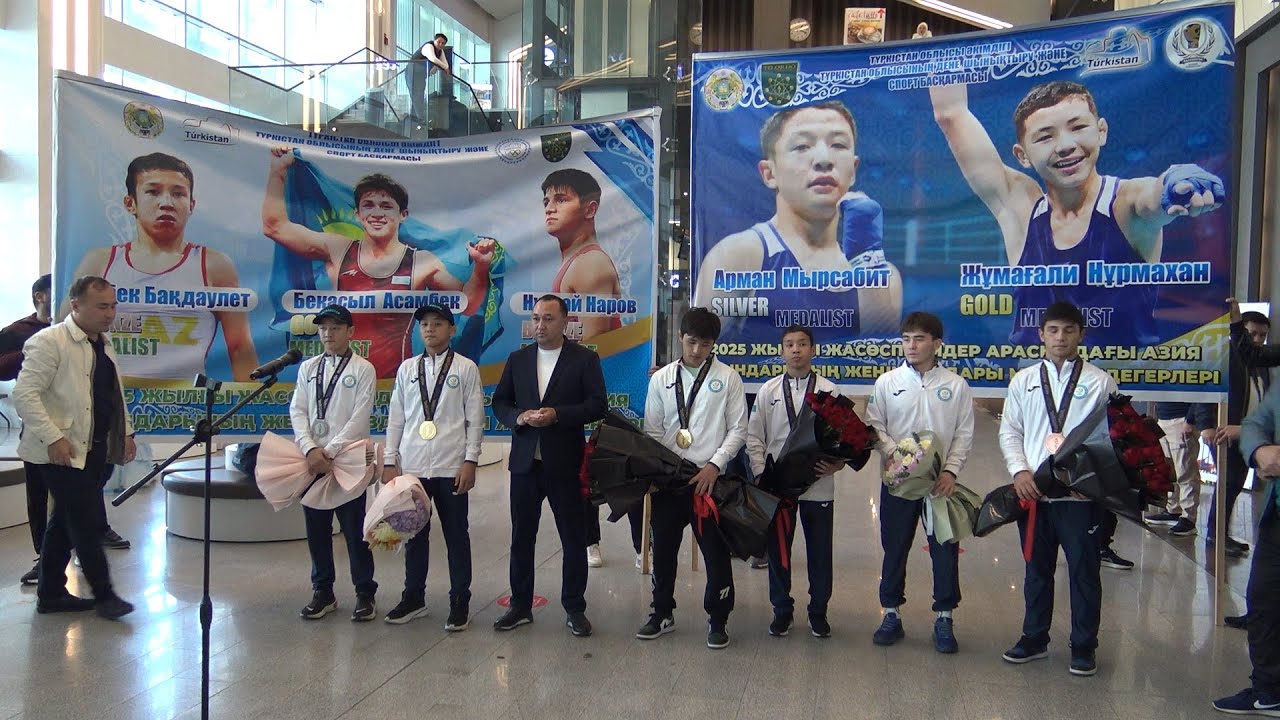 Түркістандық спортшылар Азия ойындарында үздік нәтижеге қол жеткізді