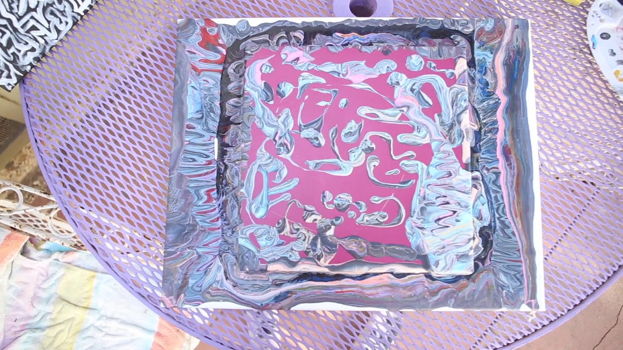 Multi-Canvas ABSTRACT ART Timelapse