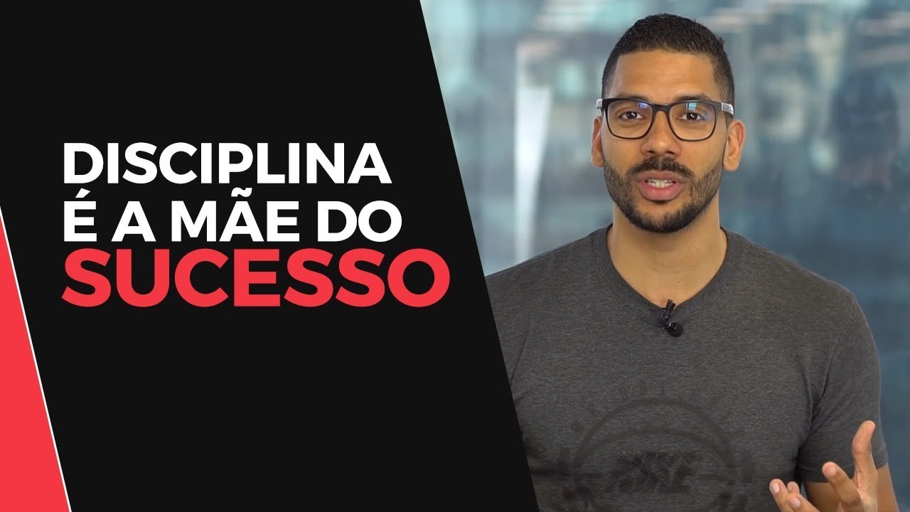 Como come&ccedil;ar AGORA a ter DISCIPLINA e CONSIST&Ecirc;NCIA todos os dias | Joel Jota