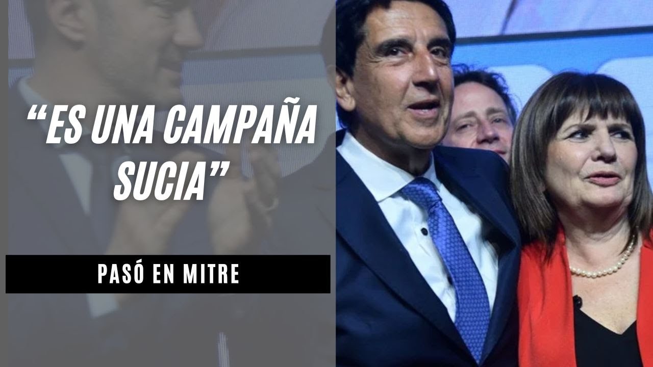 Bullrich rompió el silencio sobre los audios de Melconian que se filtraron: “Es una campaña sucia”