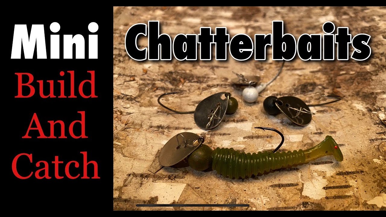 How to Make Mini Bladed Jigs (chatterbaits) Build and Catch