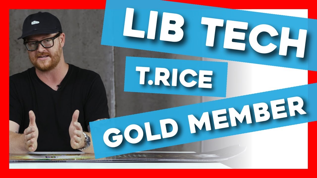 2020 Lib Tech T.Rice Gold Member FP Snowboard
