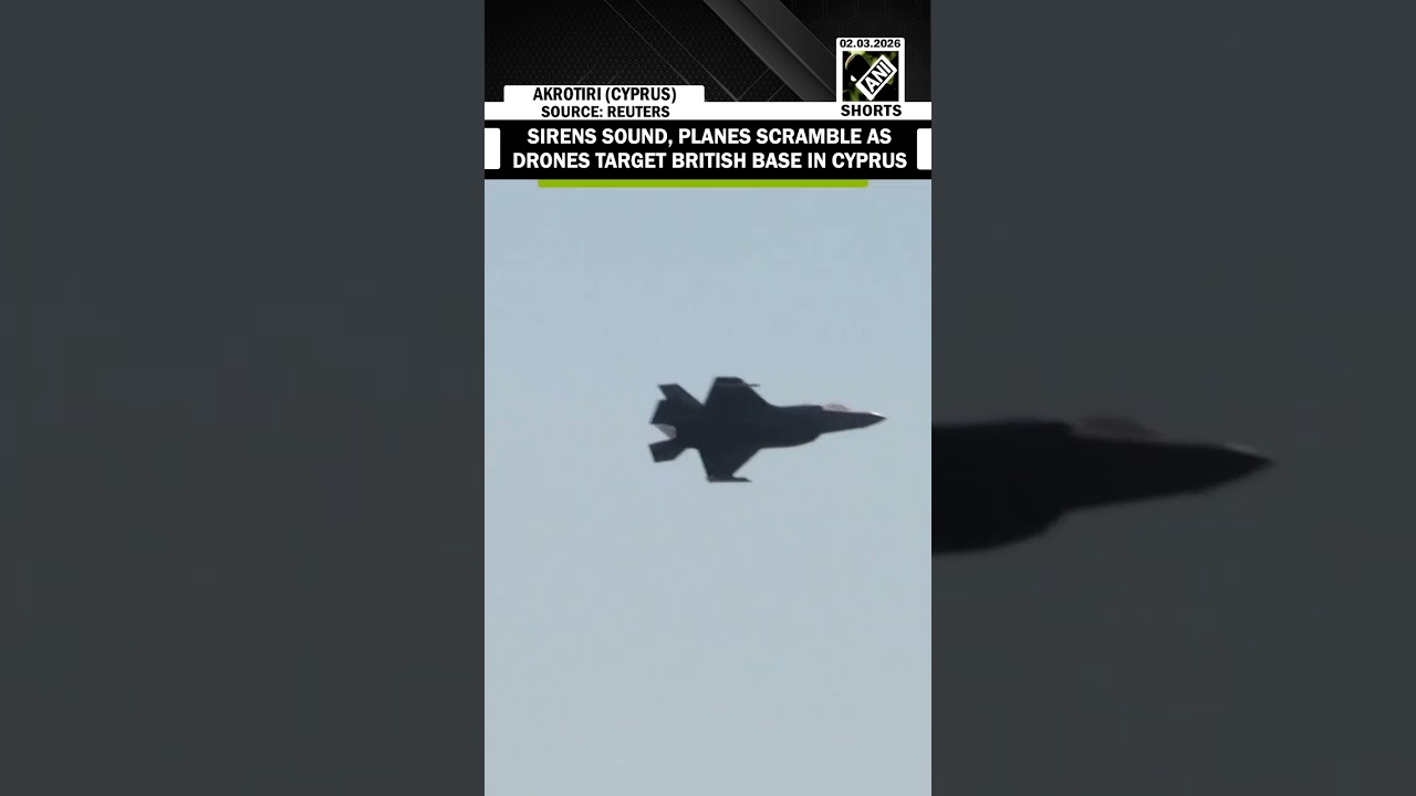 Israel-US-Iran War: Sirens sound, planes scramble as drones target British base in Cyprus