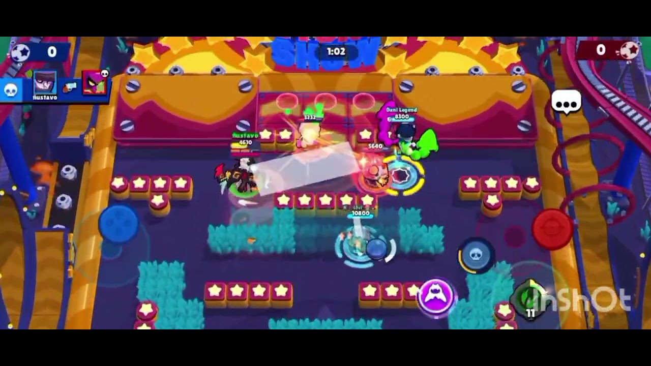 Jugadas que me hice con Mortis #brawlstars 