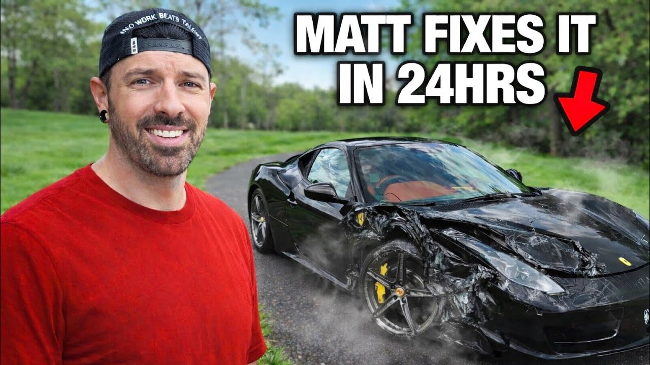 Мэтт Армстронг купил поврежденный Ferrari 812 — это чуть не уничтожило двигатель V12.