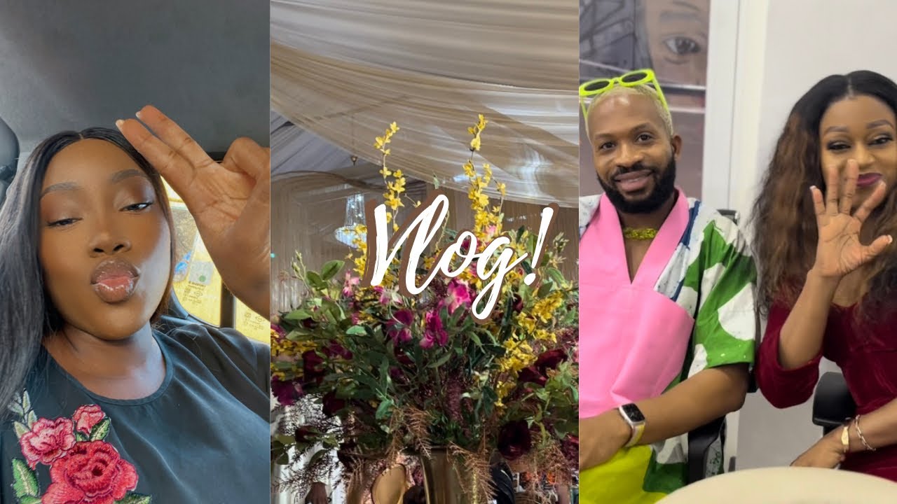 VLOG #6 | Lagos traffic why?! + Work +Attending another super lit wedding
