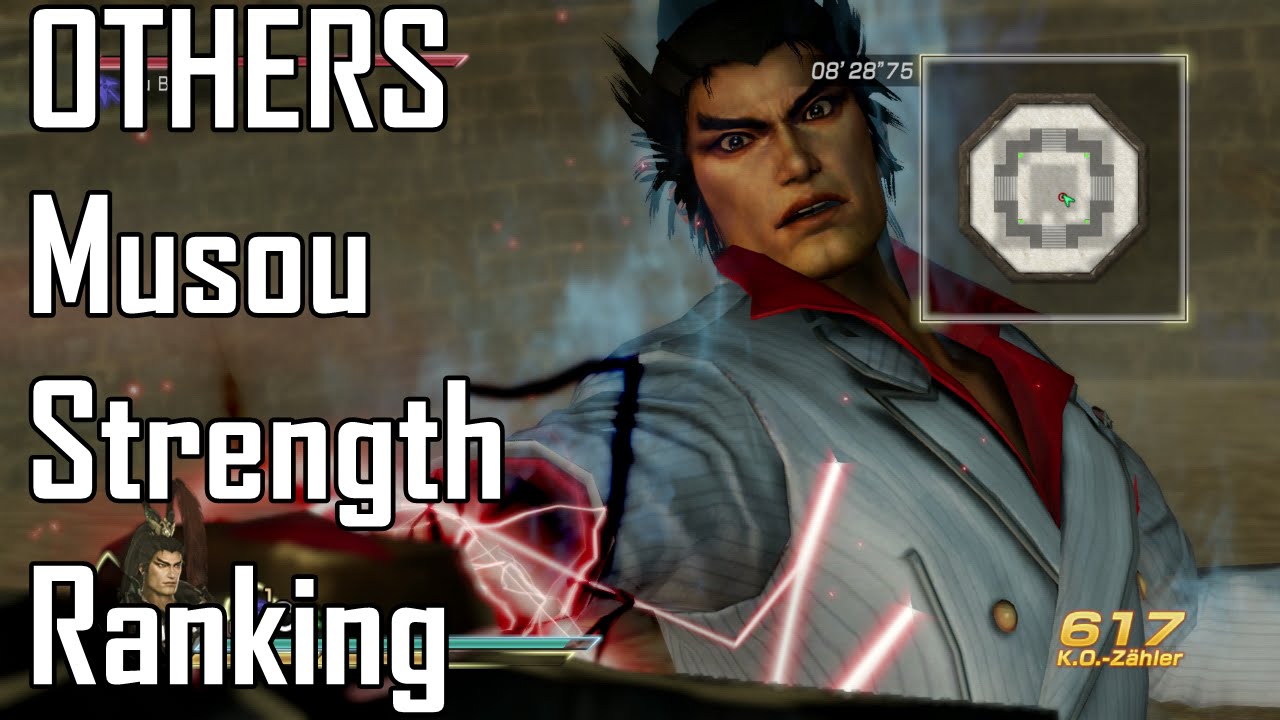 Dynasty Warriors 8 XL Musou Strength Ranking [OTHERS Faction]