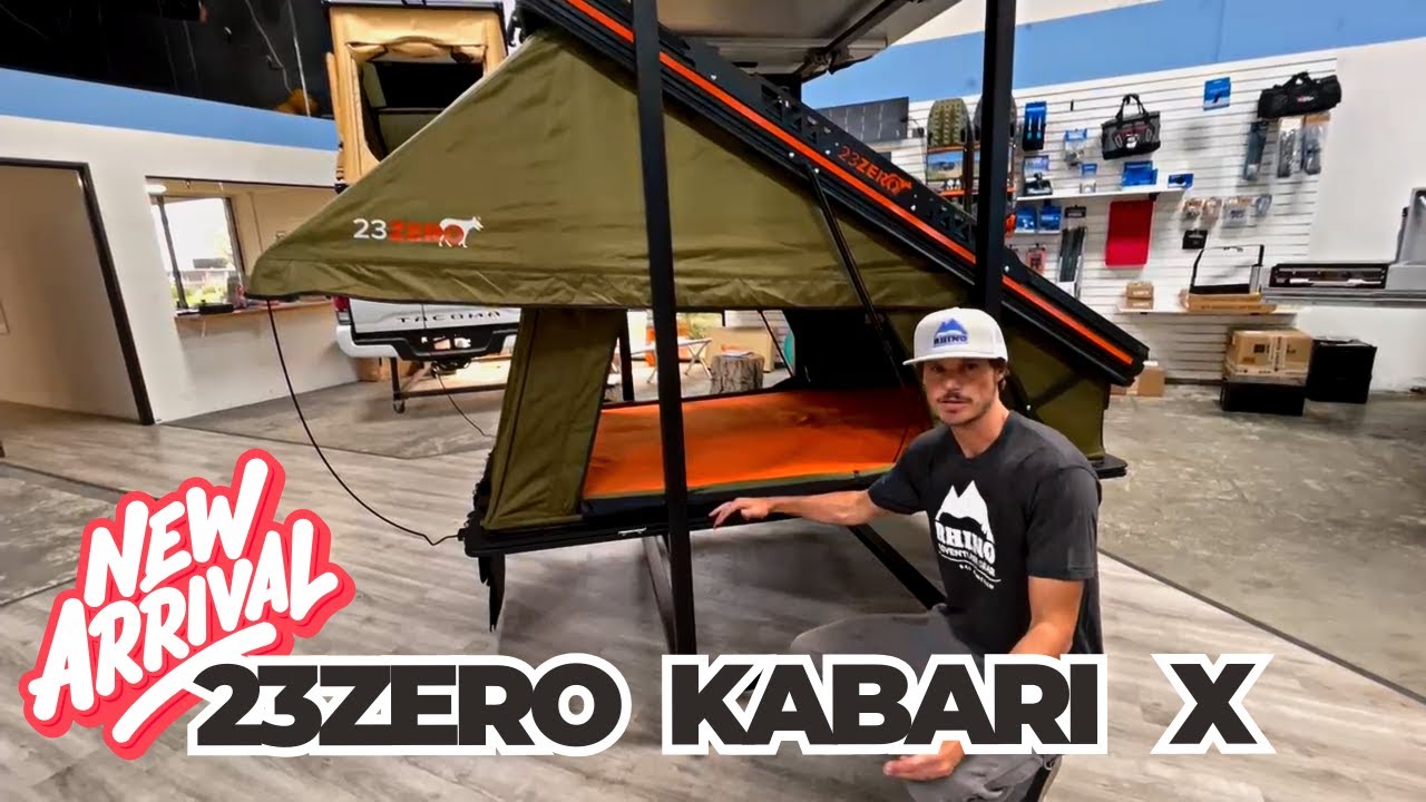 What's Changed?  23ZERO Kabari X Hard Shell Rooftop Tent