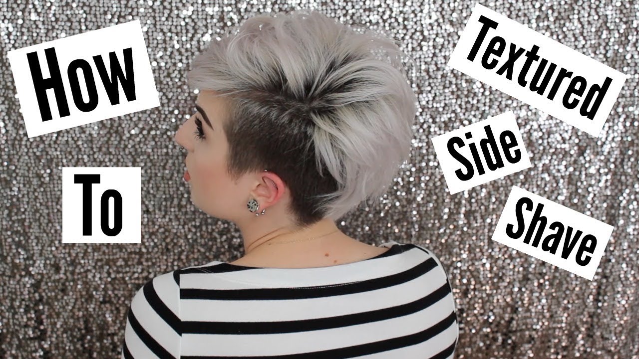 Textured Side Shave Style