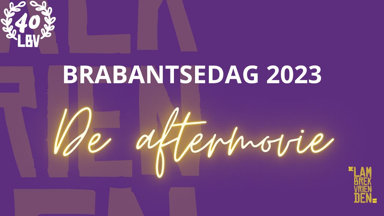 Aftermovie 2023 Lambrekvrienden