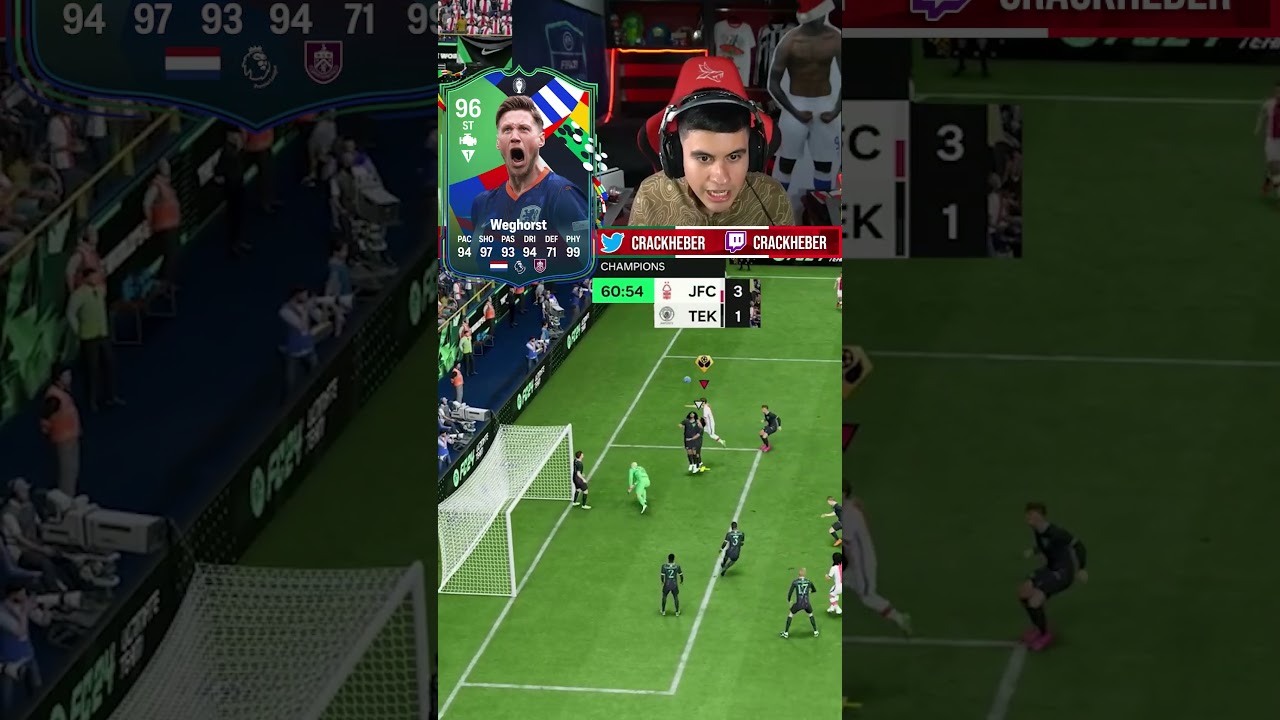 CRACKHEBER vs pro player🤯 PARTE 2 #eafc24 #fifa #proplayer #ultimateteam