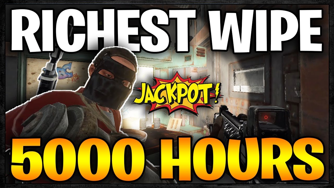 My RICHEST WIPE in 5000 Hours | Rust Raid Vanilla