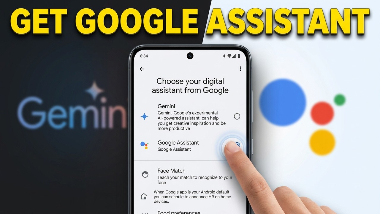 Как вернуться с Gemini на Google Assistant (краткое руководство)
