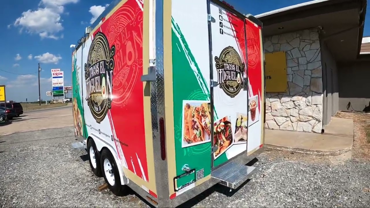 Food Trailer 8x14 going to Fresno California