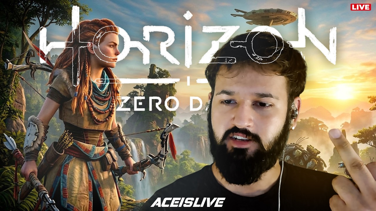 Horizon Zero Dawn PS5 LIVE | The Adventure Begins!