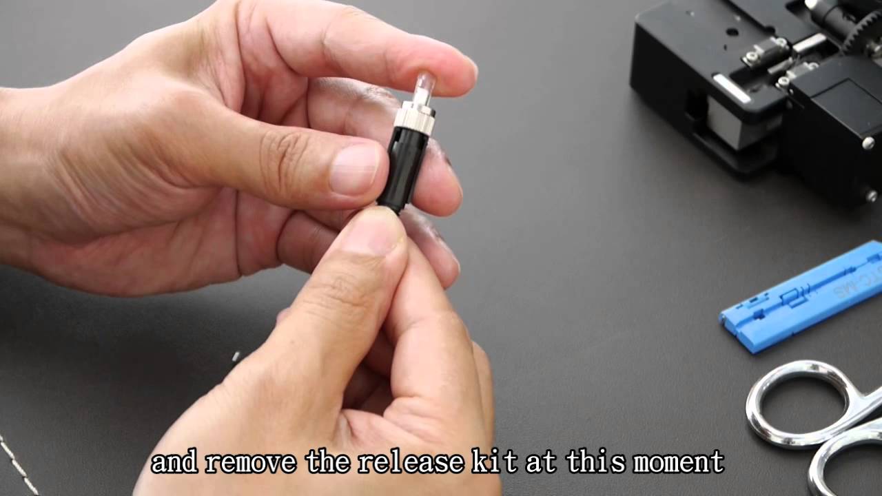 3.0 FC type field installable connector assembly video