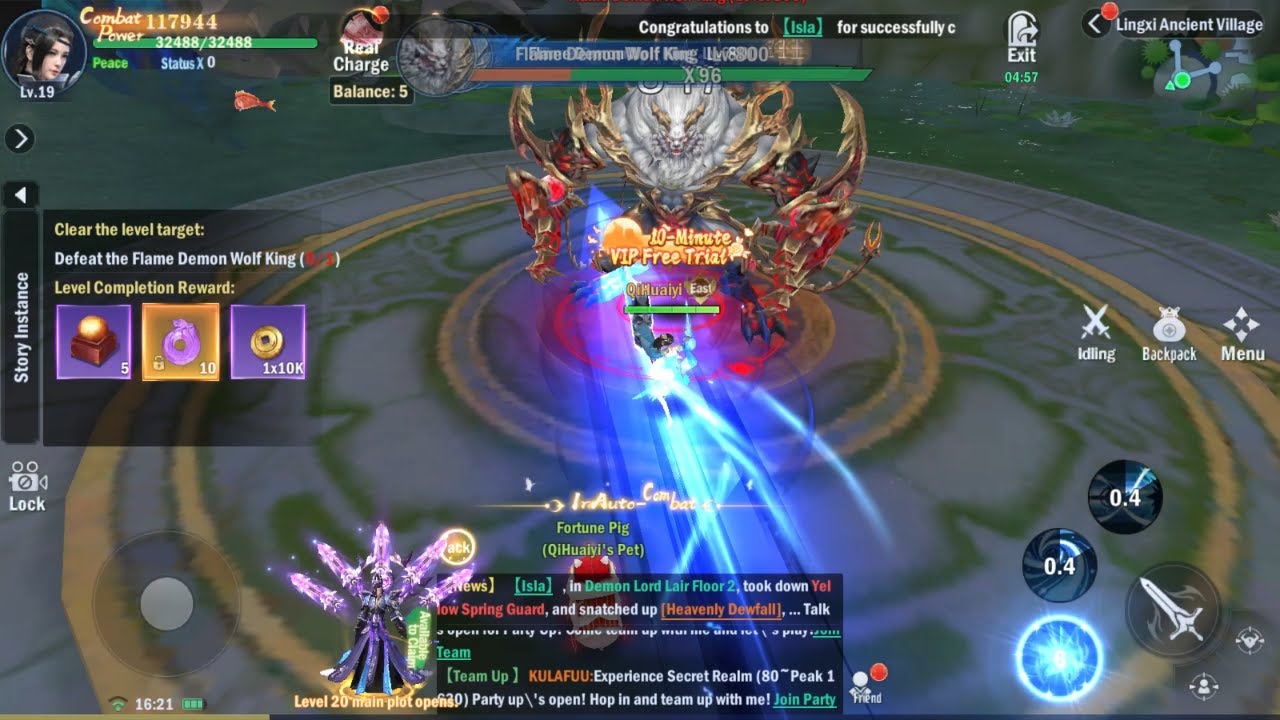 World of Immortal Heroes Mobile Game | Gameplay Android