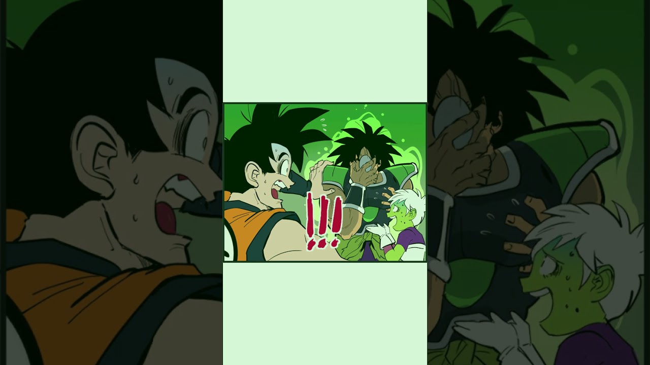Goku and Broly's Training... Accident? (#dbz  #dbs Comic) #anime #dragonballz #dragonballsuper #meme
