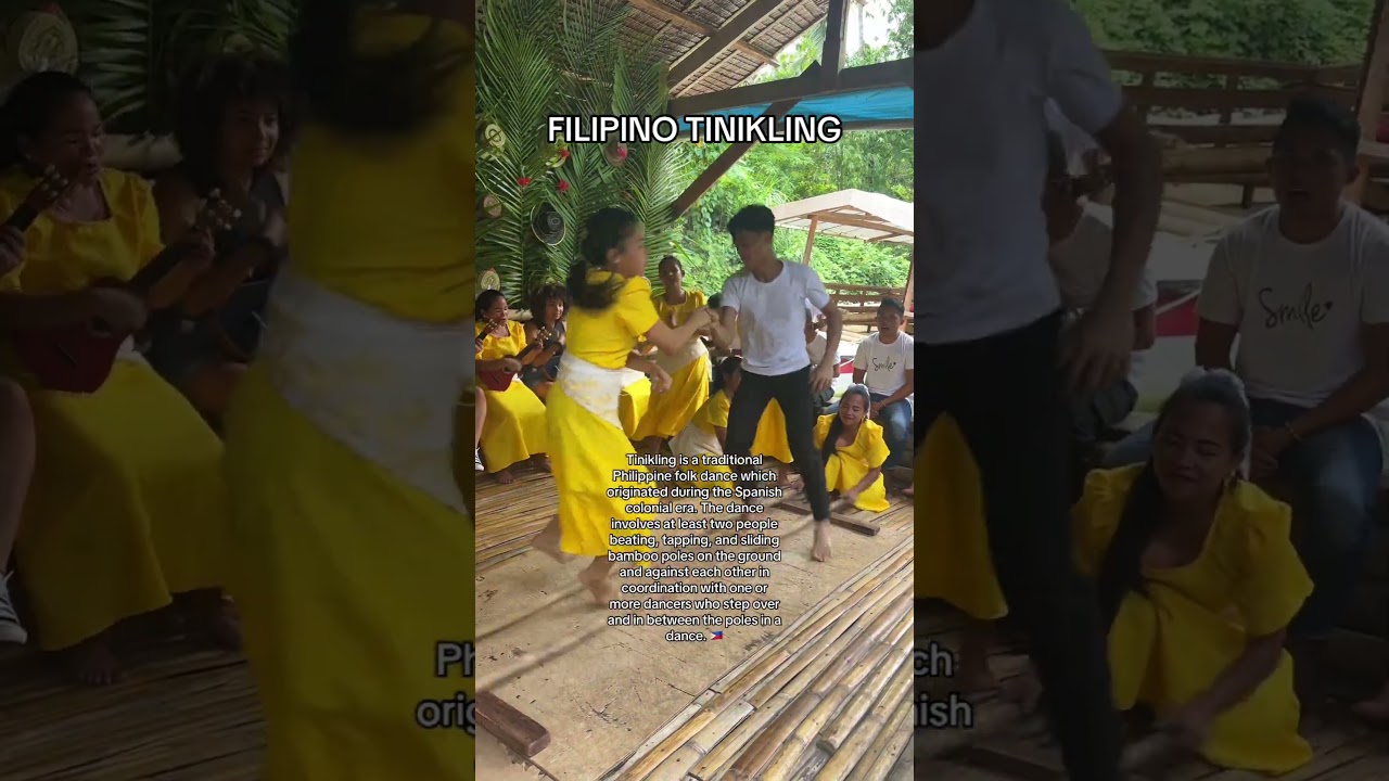 Filipino Tinikling #philippines #travel #filipinoculture #culturaldances #shorts #tinikling