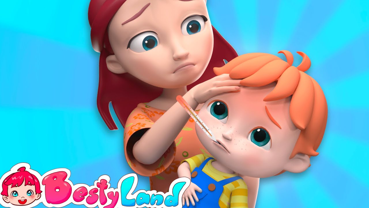 Sick Song💦 | Baby Is Not Feeling Well | Nursery Rhymes for Toddlers fun songs