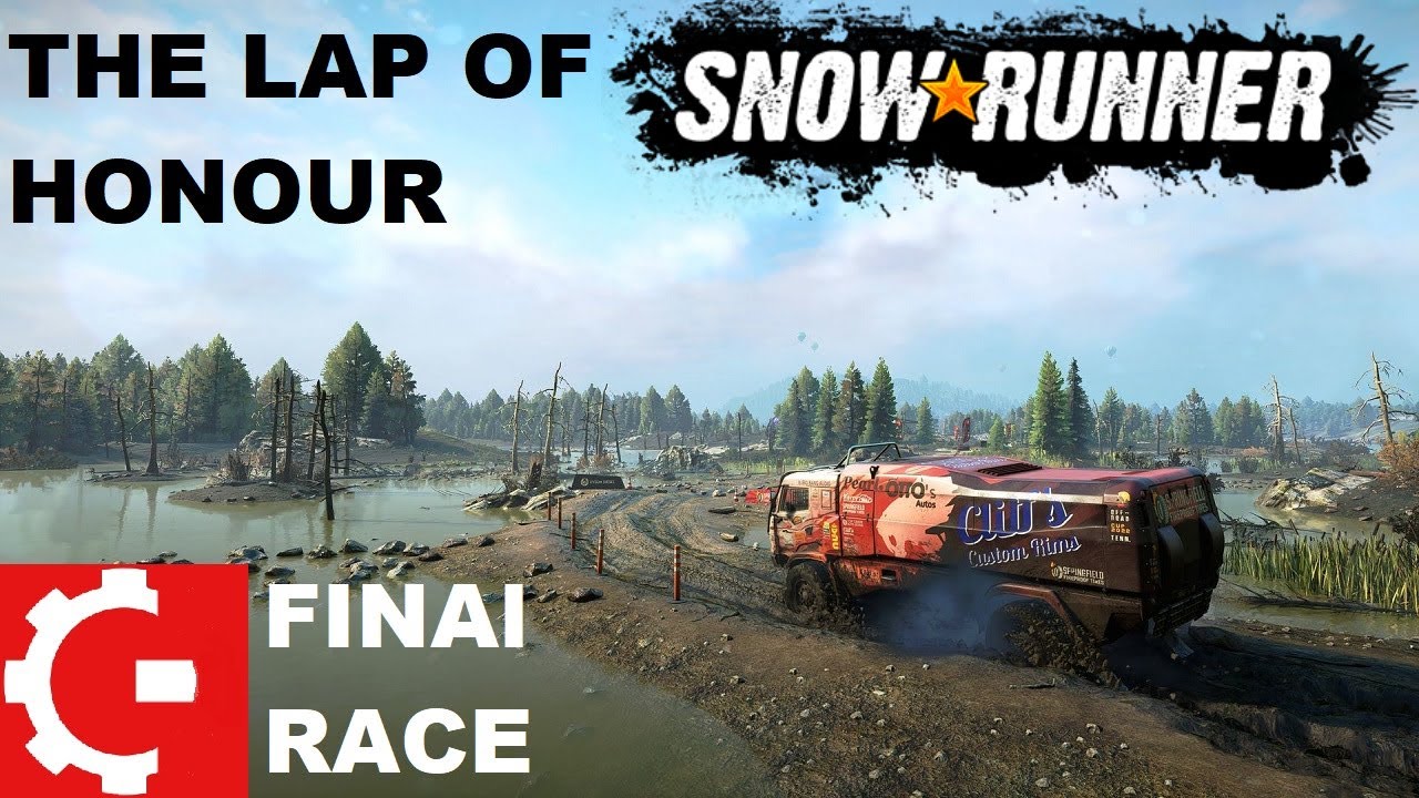 SnowRunner - 7 season Tennessee - The Lap of Honour - Final Race on AZOV 43-191 