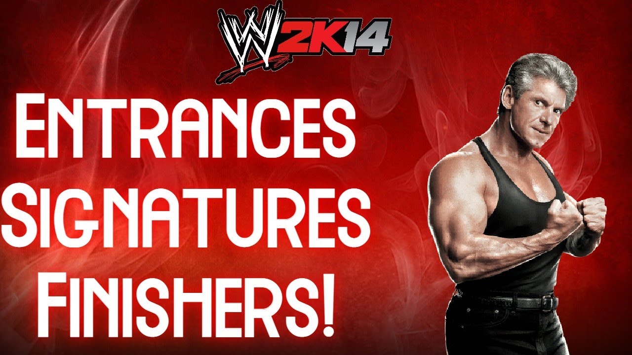WWE 2K14 Entrances/Signatures/Finishers: Mr. Mcmahon