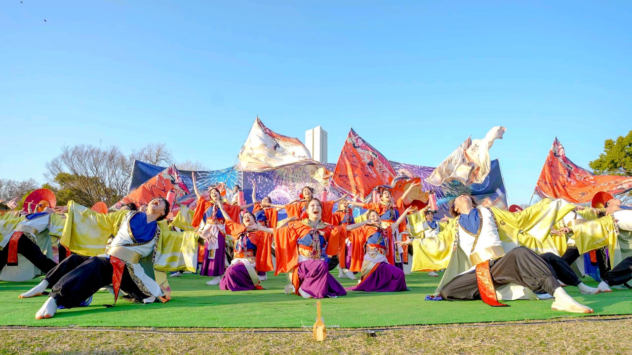 [4K] 彩ノ京 -ハナノミヤコ- 【フィナーレ演舞】　堺よさこいかえる祭り 2026 大仙公園会場 (前方)