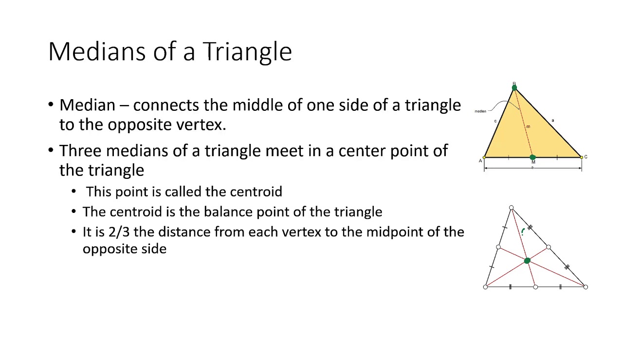 Bisectors, Medians, and Altitudes