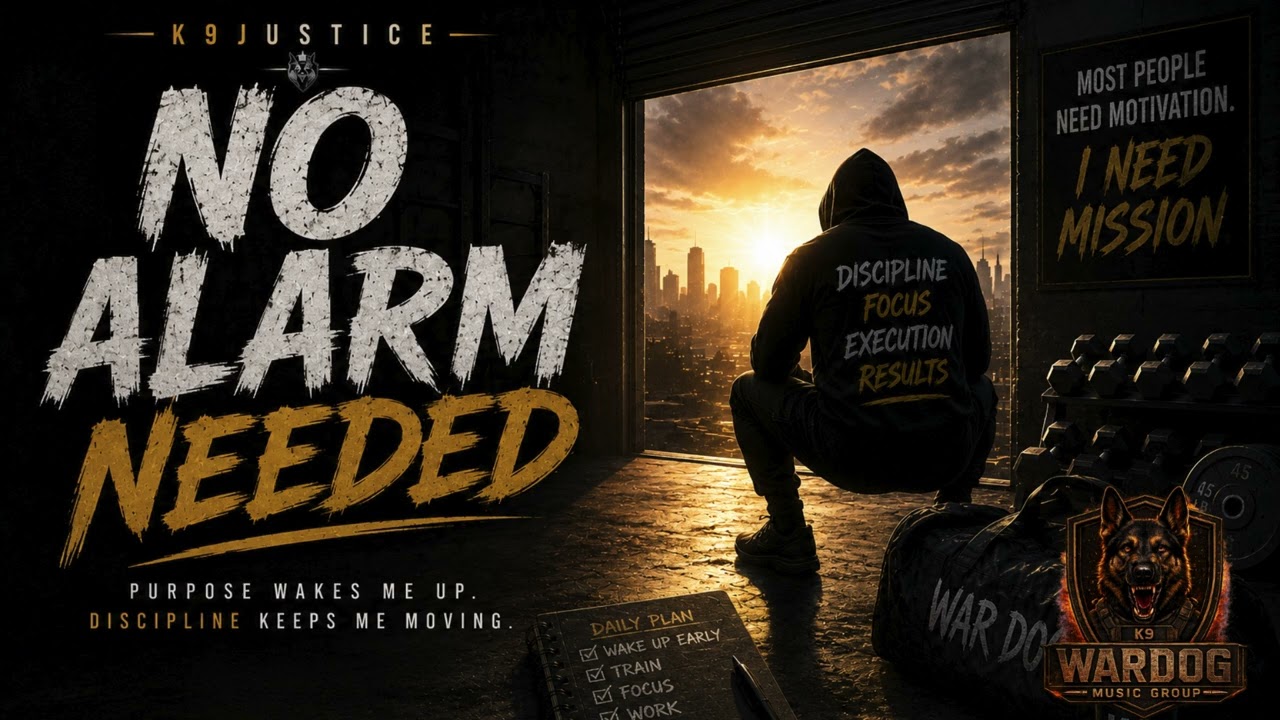 NO ALARM NEEDED ⏰🔥 | Purpose Wakes Me Up. (Official) | K9Justice
