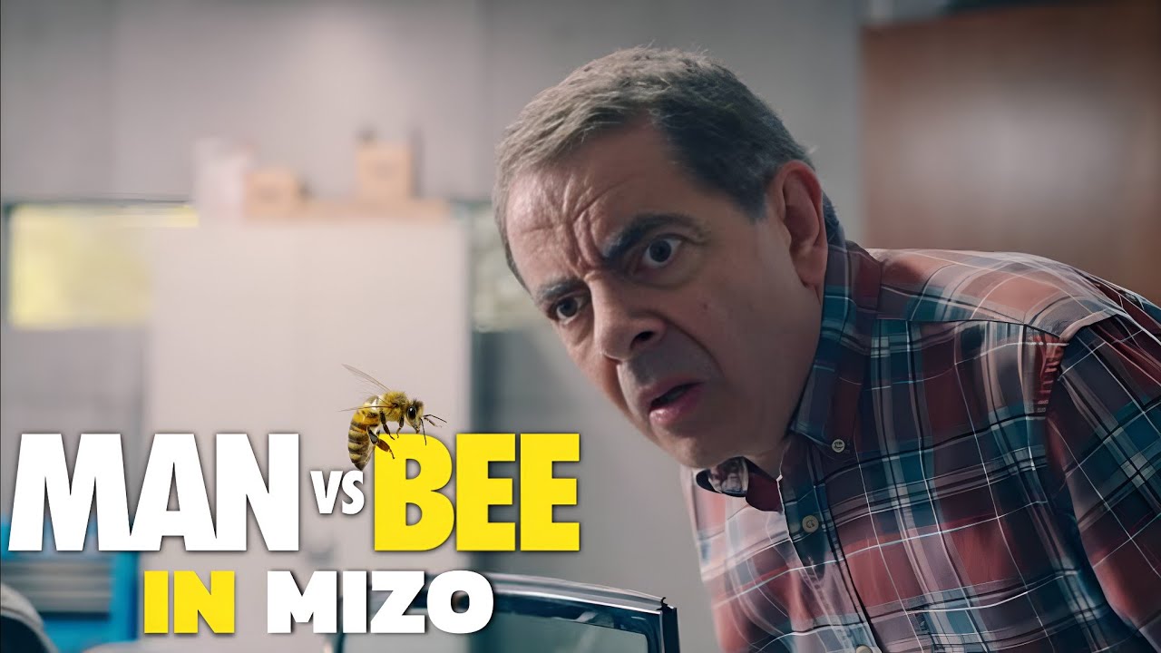 Khuai nghal zet chu hnawh bo tumin a bei nasa hle..| Man vs Bee in Mizo