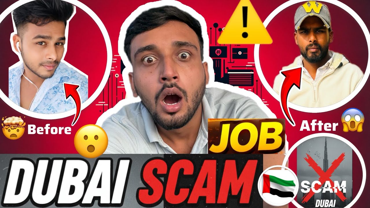 DUBAI 🇦🇪 JOB 💼 SCAM ⚠️‼️🚨 😱🤯