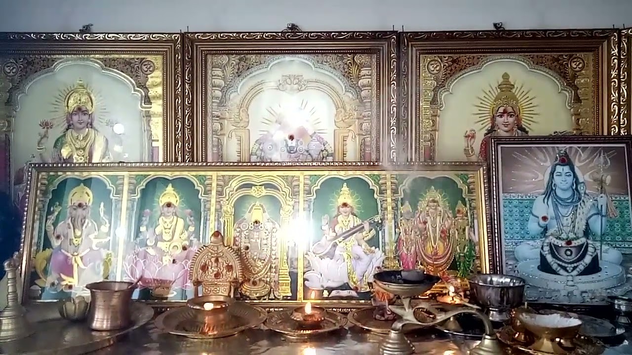 Hindu Puja (Pooja) at Home