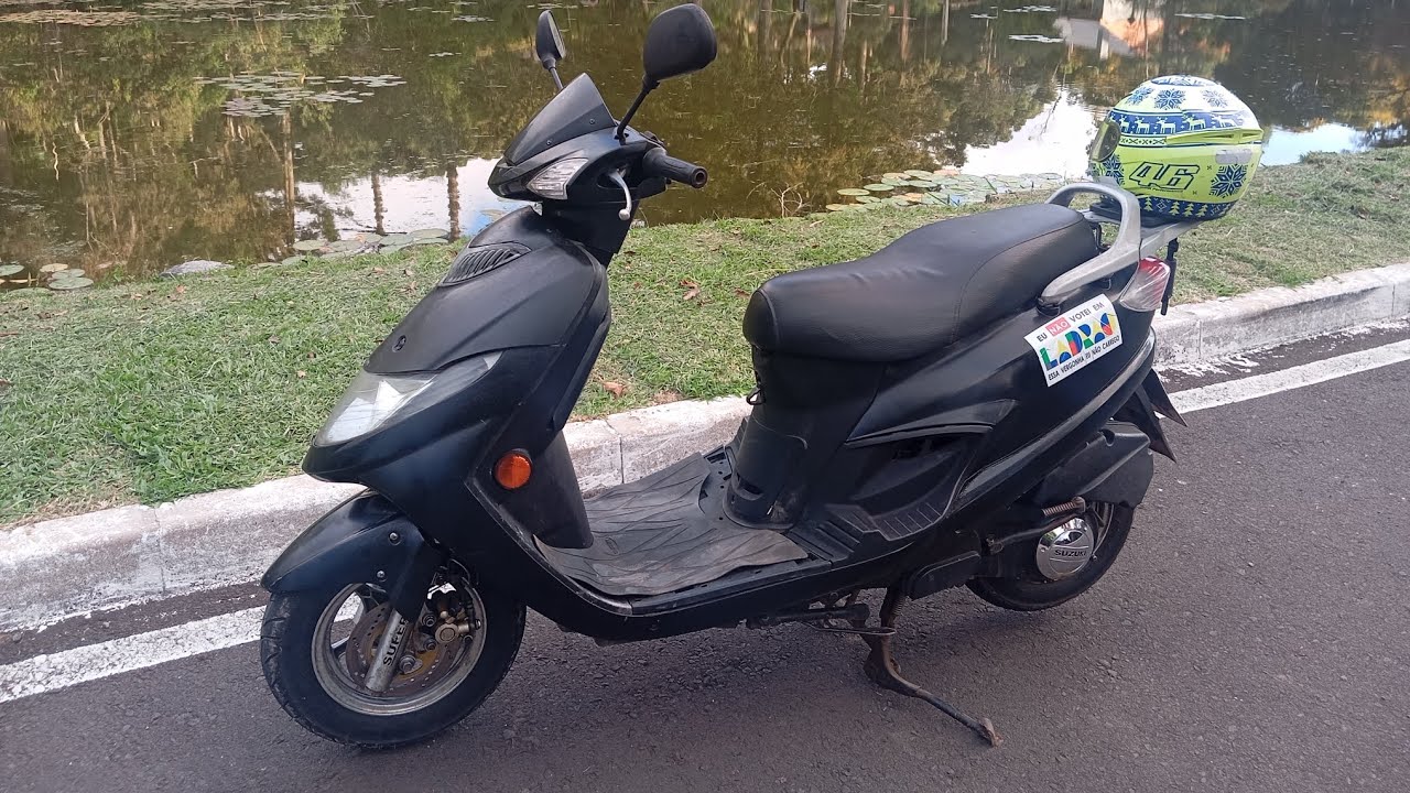 Atualização da scooter Suzuki Burgman manutenções