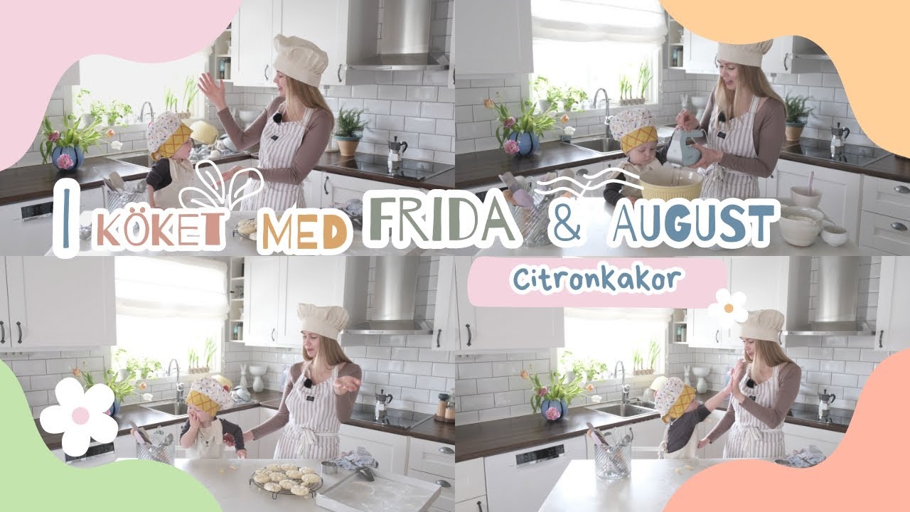 I köket med Frida & August - Citronkakor
