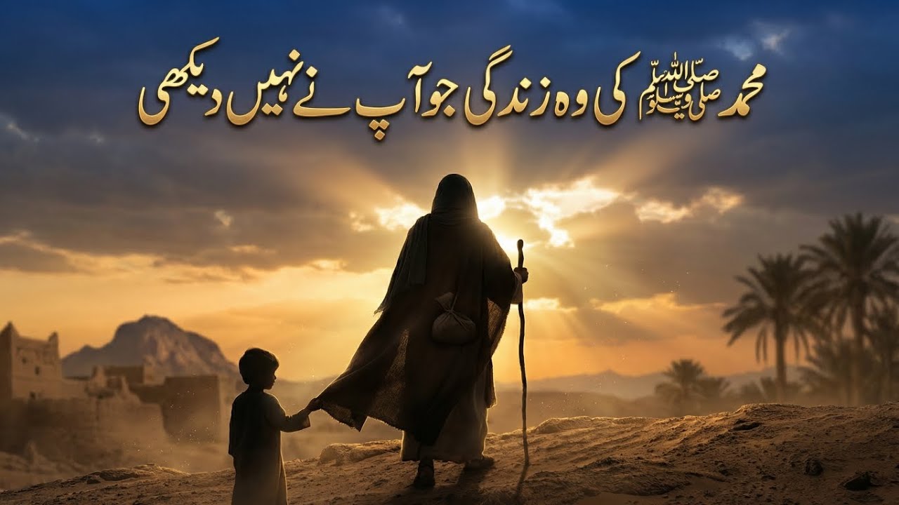 Muhammad ﷺ Ki Woh Zindagi Jo Aap Ne Nahi Dekhi | Complete Seerat Story in Urdu | Islamic Documentary