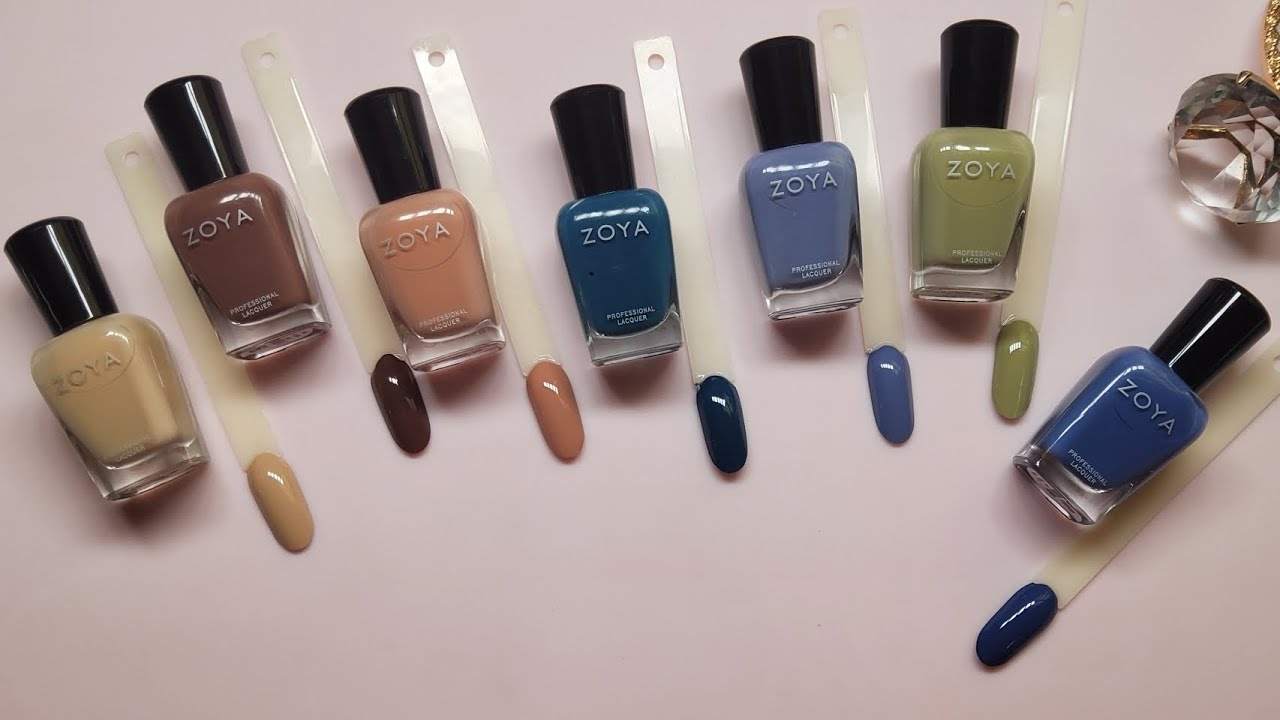 ZOYA Professional Lacquer | 7 Colors: TATUM▪︎MARY▪︎CATHY▪︎LOU▪︎AUSTIN▪︎IRELAND▪︎AIRE 💅🏼