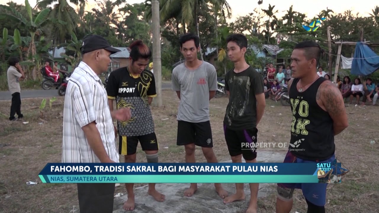 Ragam Nusantara - Fahombo,  Tradisi Lompat Batu Pulau Nias