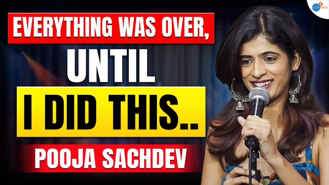 How I Escaped My 9-5 Desk Job | Pooja Sachdeva | Josh Talks